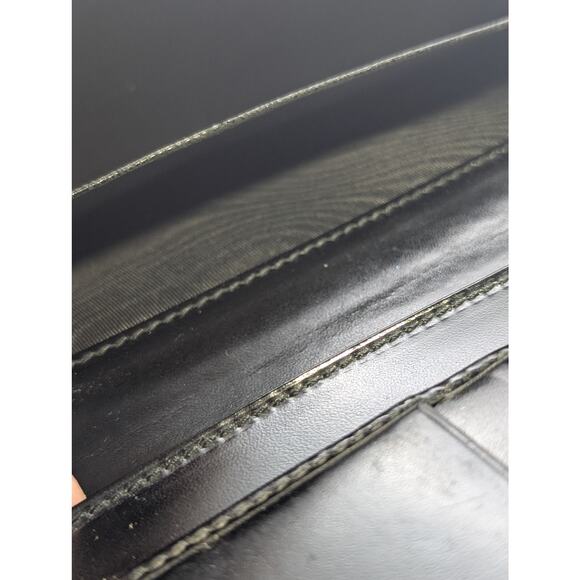 Auth Gucci Implement Black Canvas & Leather Wallet Full Inclusion w/ Box - Picture 7 of 11